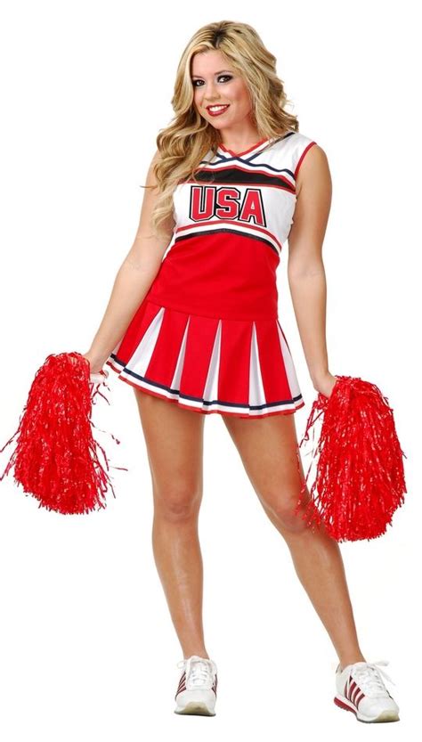 Women S Team Usa Cheerleader Costume Cheerleading Outfits