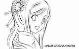 Lineart Orihime Abyss Valkyrie sketch template