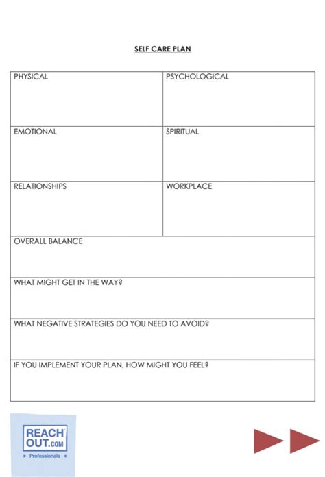 care plan template word