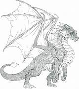 Coloring Pages Dragon Realistic Hard Animal Printable Choose Board Dragons sketch template