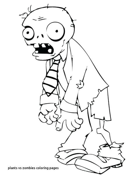 plants  zombies coloring pages