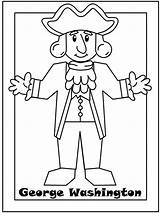 George Washington Coloring Pages Printable Kids Color President Coloring4free Pintables Educational Presidents 1759 sketch template