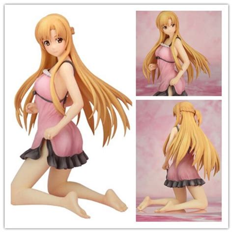 Anime Sword Art Online Sling Lingerie Sexy Asuna Action Figure Toy 15cm