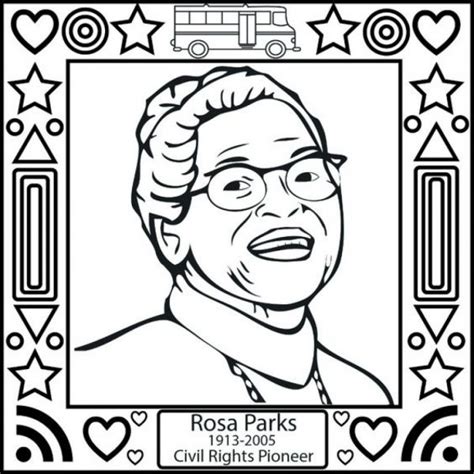 rosa parks picture clipart