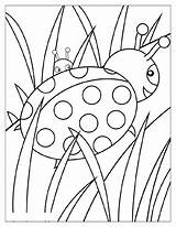 Biedronka Coloriage Kolorowanka Coccinelle Gommettes Ausmalbilder Insekt Druku Lady Briconounou Verton Bug Papiers Janna Ete Malowankę Wydrukuj Drukowania Visiter Envers sketch template