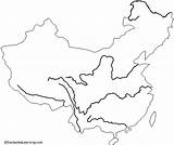 China Map Rivers Outline Sketch Blank Asia Map23 Clipart Enchanted Enchantedlearning Learning Top Cities Gif Library Paintingvalley sketch template