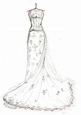 Dresses Coloring Wedding Ball Pages Dress Gown Drawings Drawing Gowns Printable Prom Sketches Designer Fashion Getdrawings Own Popular Educativeprintable sketch template