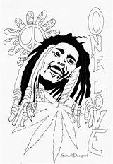 Marley Adults Kleurplaten Jimi Hendrix Volwassenen sketch template