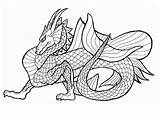 Drago Dragons Seedrache Malvorlage Drache Chinesischer Smok Kolorowanki Educolor Schoolplaten sketch template
