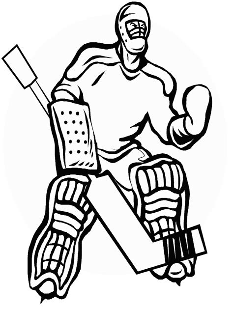 hockey coloring pages coloringpagescom