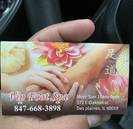 vip foot spa des plaines yahoo local search results