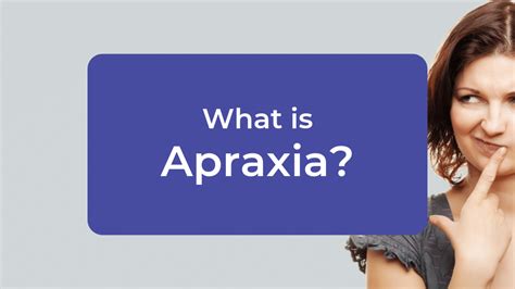 apraxia disorder stamplover