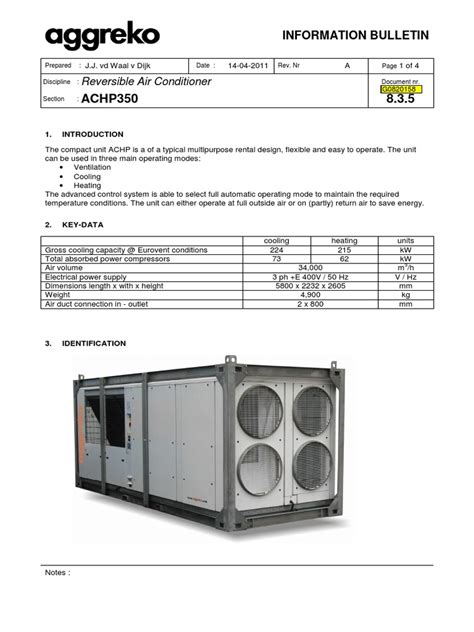 kw ac data sheet air conditioning mechanical fan