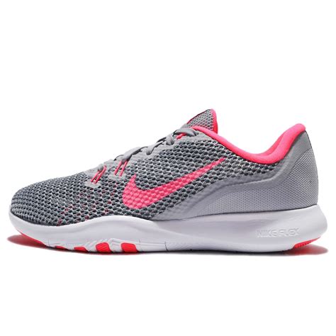Nike Wmns Flex Trainer 7 Vii Grey Pink Women Training Shoes Sneakers