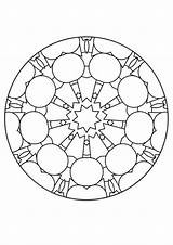 Dibujos Vitrales Mandalas Circulares Vitral sketch template