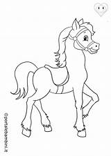 Cavalli Disegno Portalebambini sketch template