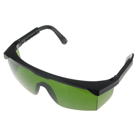 New Dark Green Protection Goggles Laser Safety Glasses Eye Spectacles