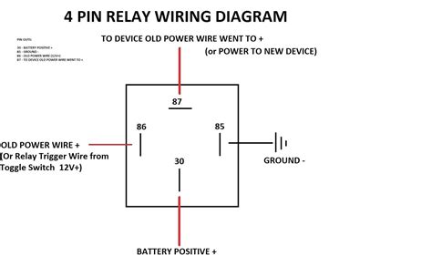 volt relay wiring diagram  pole