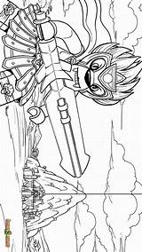 Chima Coloring Pages Lego Legends Print Color Getdrawings Coloring2print sketch template