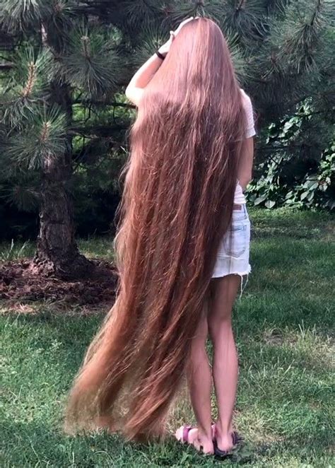 Video Extremely Long And Healthy Hair Realrapunzels Really Long