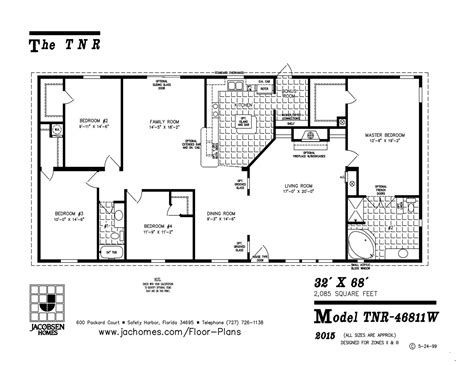 mobile home floor plan  ideas
