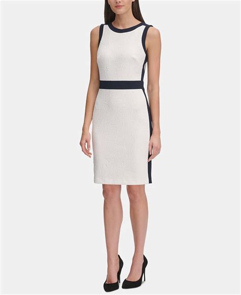 tommy hilfiger paisley knit colorblocked sheath dress and reviews