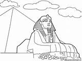Egipto Sphinx Egipcios Piramides Esfinge Egipcio Sphynx Mayan Coloringhome Egipcia Egipcias Piramide Monumentos Guiza Designlooter sketch template