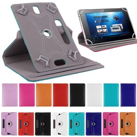 universal  degree rotate leather case cover stand  android