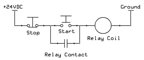 batteries simple relay function   buttons  continuous signal electrical engineering
