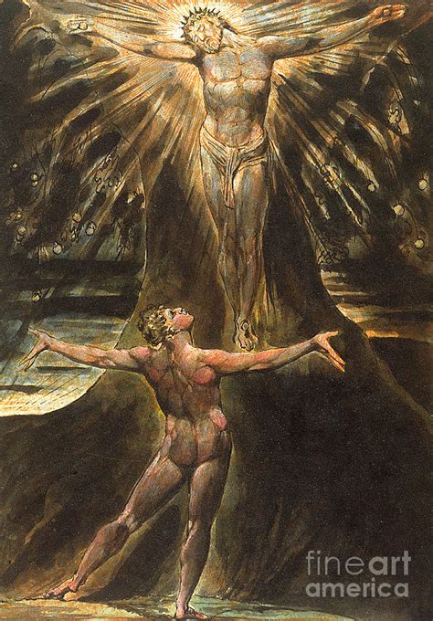 Plate 76 From Jerusalem Painting By William Blake