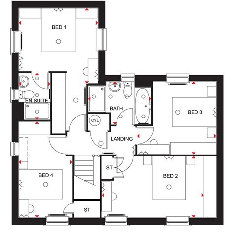 david wilson homes moorcroft floor plan