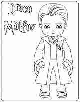 Draco Malfoy Kolorowanka Kolorowanki Snape Severus Drukuj sketch template