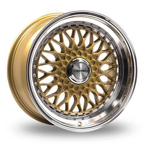 lenso bsx gold  alloy wheels wheelbase