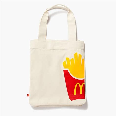 golden arches unlimited world famous fries tote bag mcdonald s golden arches unlimited