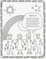 Coloring God Thank Pages Prayer Kids Bible Color Church Children Cute Verse Drawn2bcreative Made Preschool Jesus Always Colour Sunday School sketch template