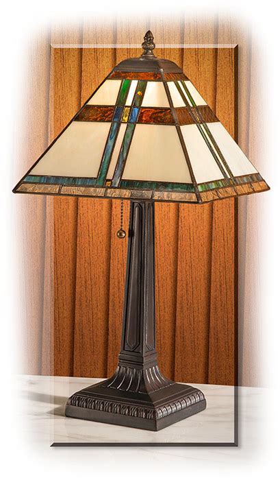 Mission Style Stained Glass Lamp Russell S For Men