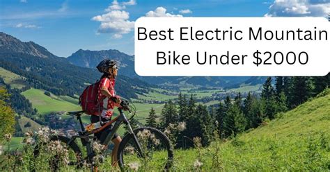 electric mountain bike   electricvehiclesfaqscom