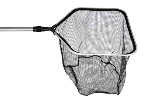 hozelock large pond fish net  telescopic handle easy   net