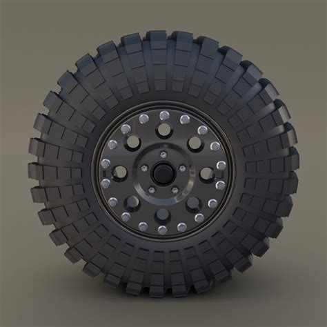 tibus offroad wheel  maxxis trepador tire cgtrader