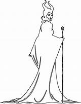 Maleficent Pages Coloring Disney Wecoloringpage sketch template