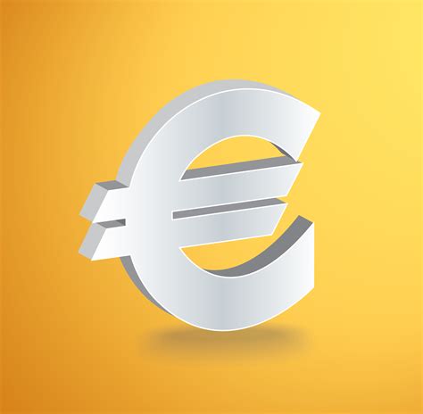 euro icon symbol vector  vector art  vecteezy