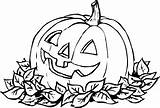 Halloween Clipart Pumpkin Library Colouring Pages Clip sketch template