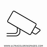 Telecamera Cameras Disegni Colorare Background Sicurezza Ultracoloringpages Hiclipart sketch template