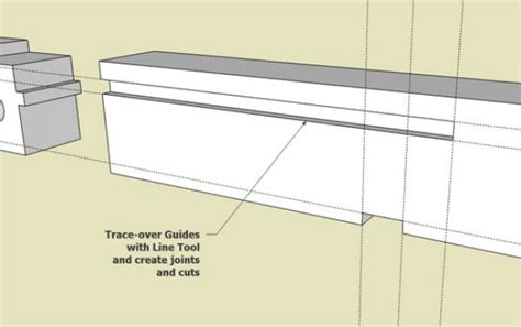 guide lines guide points  linear guides finewoodworking