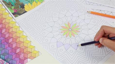 mindfulness colouring activities youtube