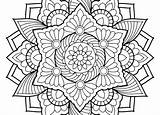 Abstract Coloring Pages Graphic Hard Printable Color Getcolorings Colouring Getdrawings sketch template
