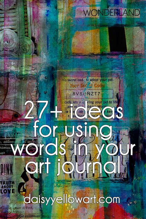 ideas   words   art journal