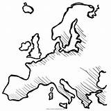 Europa Location sketch template