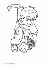Ben Coloring Pages Cool sketch template