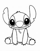 Coloring Disney Pages Stitch Kids sketch template